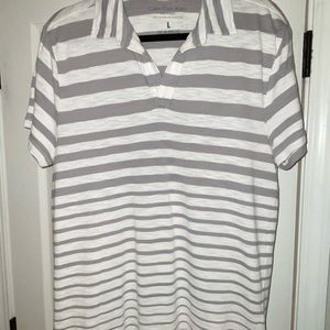 Calvin Klein Cotton  striped polo